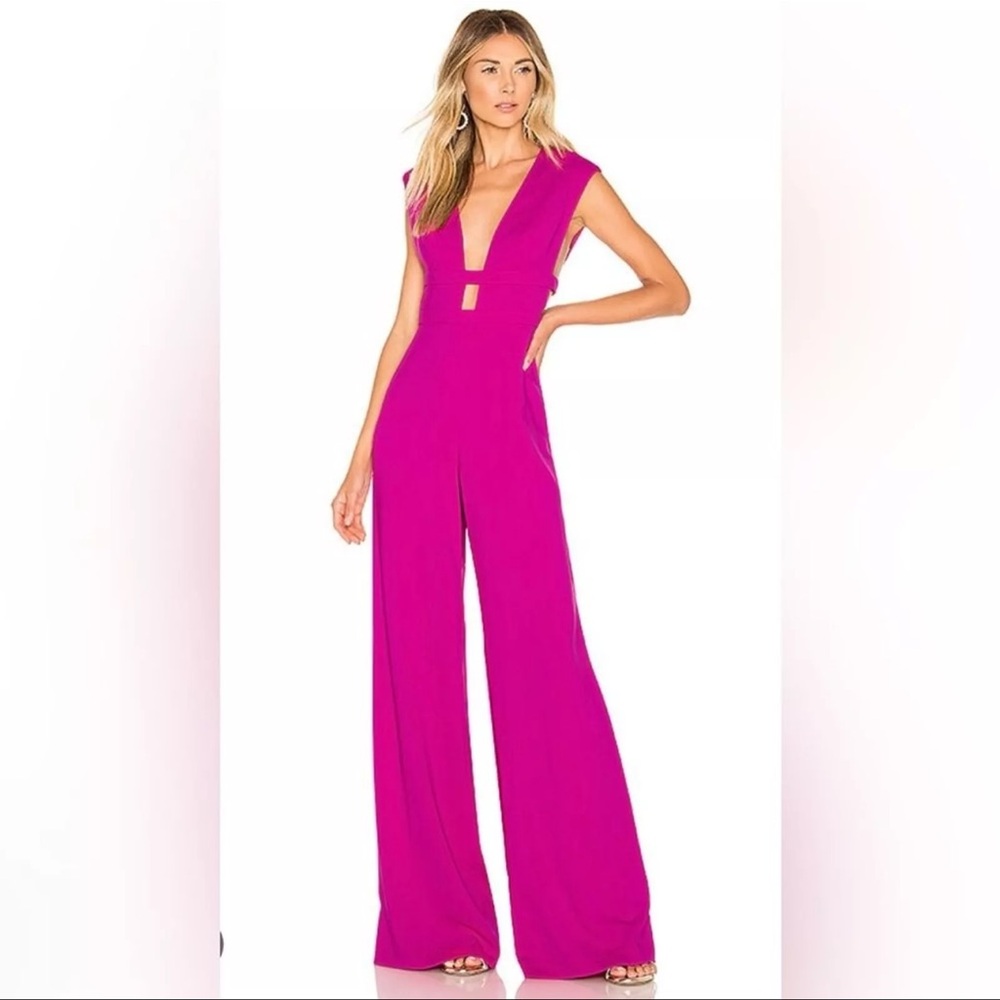 EXPRESS Elegant Pink Sleeveless Jumpsuit
